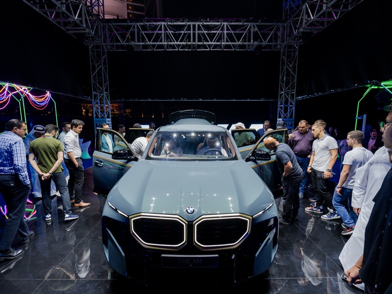 مجموعة BMW تطرح سيارةBMW XM  للمرّة الأولى على الإطلاق في منطقة الشرق الأوسط
